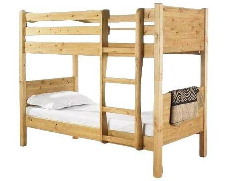 Etagenbett Holz für Erwachsene und Kinder 180x80 cm NAPOLES