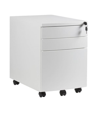 Aktenschrank auf Rädern weiß | thomasmoebel.de