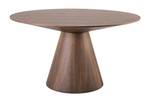 Konferenztisch ⌀ 137 cm Raina DT Walnuss
