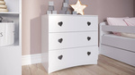 Kommoden JULIA weiß für ein Kinderzimmer. Kindermöbel günstig online!