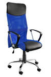  VIPER - bequemer und ökonomischer Bürostuhl (Farbe blau)